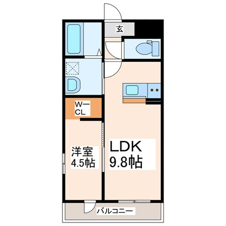 グランベルハウスの物件間取画像